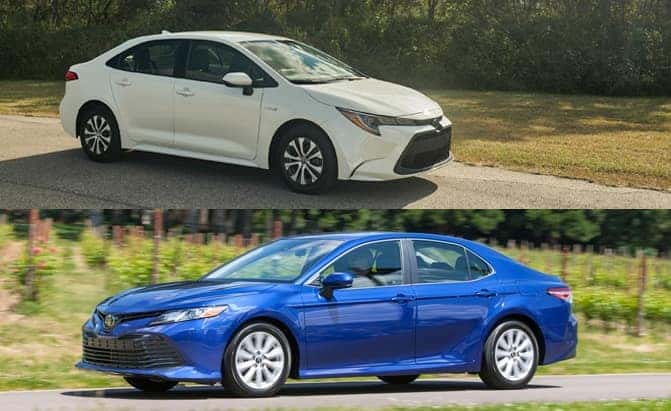 2022 Toyota Camry vs. Corolla