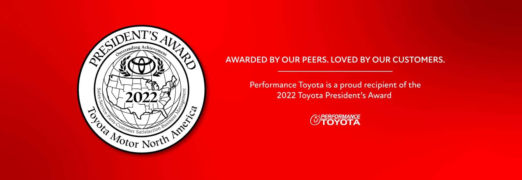 2022 Toyota President’s Award