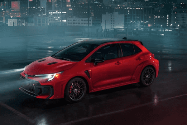 2025 Toyota GR Corolla hot hatch at Performance Toyota