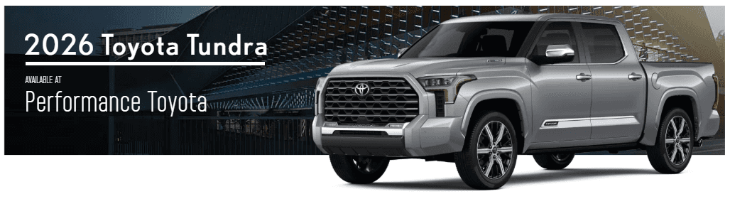 2026 Toyota Tundra At Performance Toyota